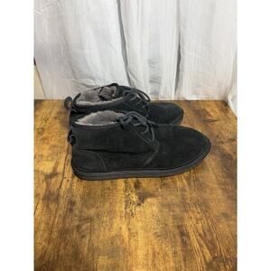 UGG Neumel Black Suede Chukka Boots Boots Shoes Mens Size 13